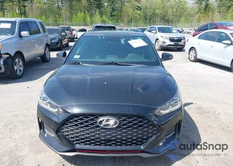 2019 Hyundai Veloster Turbo from USA, damaged, VIN KMHTH6AB5KU010488